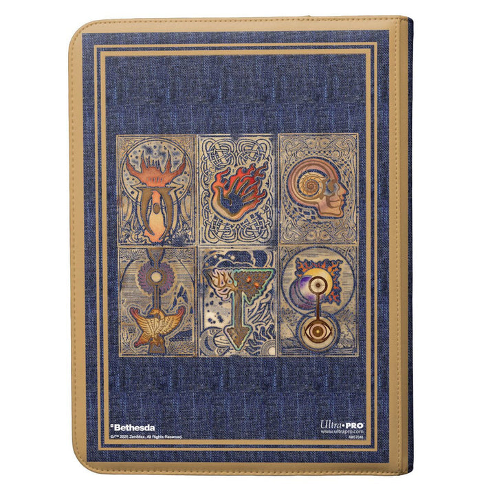 The Elder Scrolls - Mages Guild 9-Pocket Zippered PRO-Binder® for Tabletop Gaming