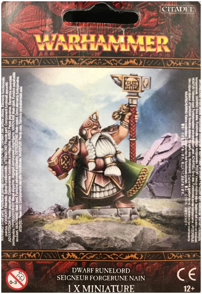 Cities of Sigmar: Dwarf Runelord (Mail Order) (84-18)