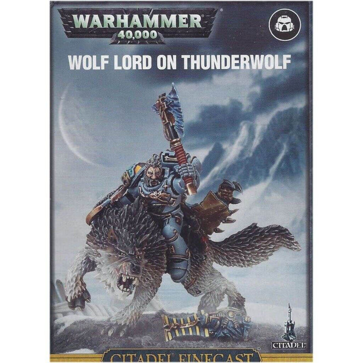 Space Wolves : Wolf Lord on Thunderwolf (Mail Order) (Wolf Lord auf Thunderwolf)