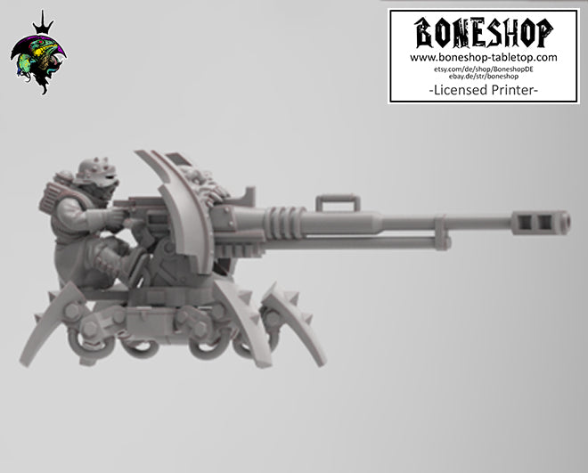 Heretic „Heavy Weapons Platform V4“ 28mm-35mm | RPG | Tabletop | Boneshop