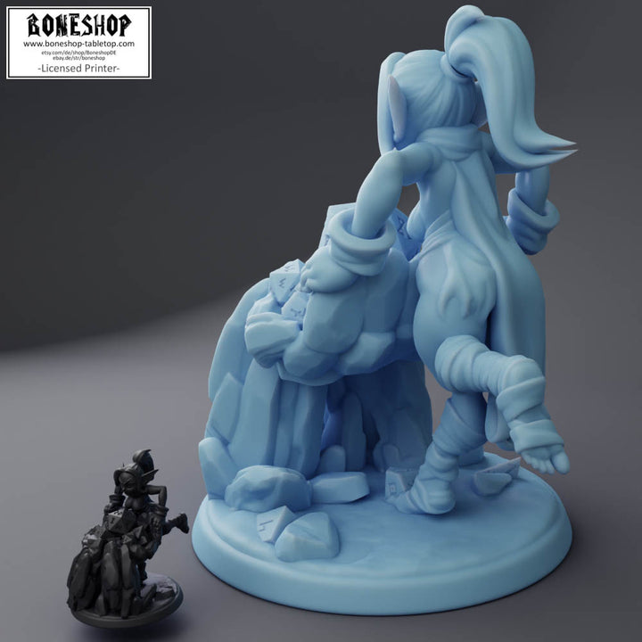 Twin Goddess Miniatures „Dice Goblin" Statue | Boneshop