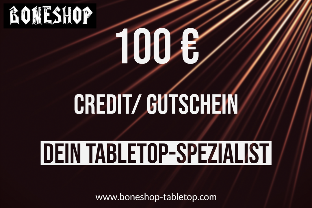 Boneshop 100 € - Gift Voucher - Geschenkgutschein