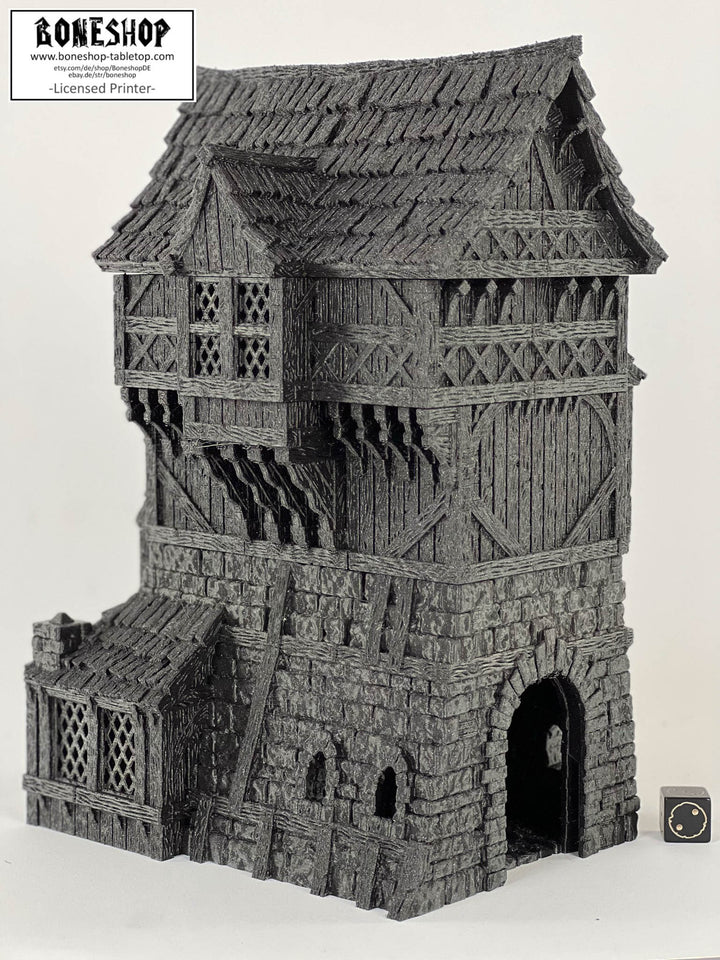 Leichheim „Large Commoners House“ 28mm-32mm | RPG | DnD | Boneshop