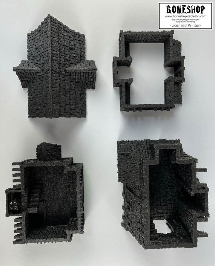 Leichheim „Large Commoners House“ 28mm-32mm | RPG | DnD | Boneshop