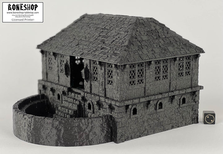 Leichheim „Bathhouse“ 28mm-32mm | RPG | DND | Building | Boneshop