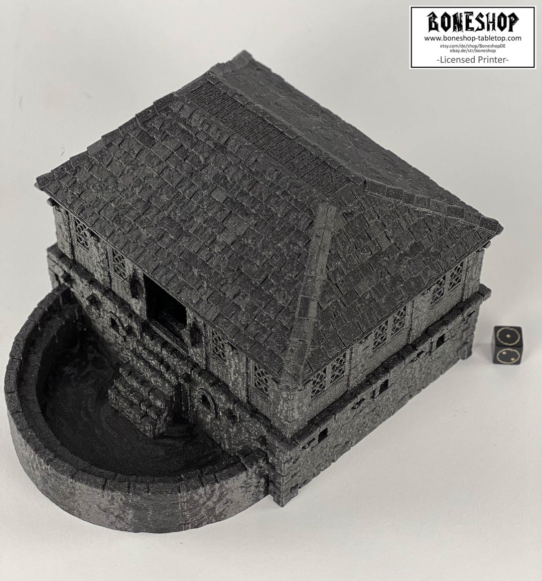 Leichheim „Bathhouse“ 28mm-32mm | RPG | DND | Building | Boneshop