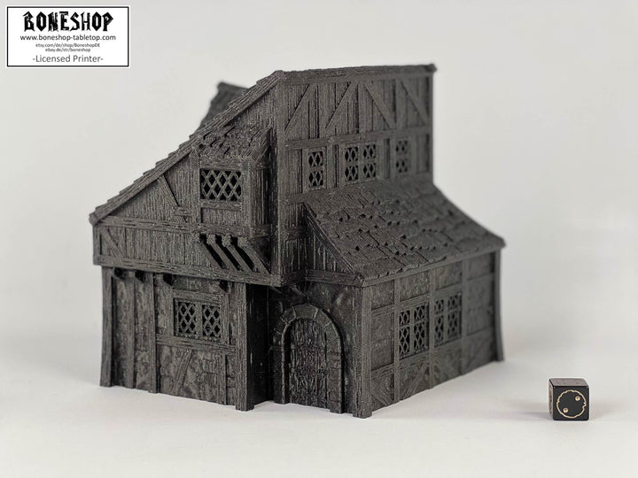 Leichheim „Civilian House 1“ 28mm-32mm | RPG | Building | Boneshop