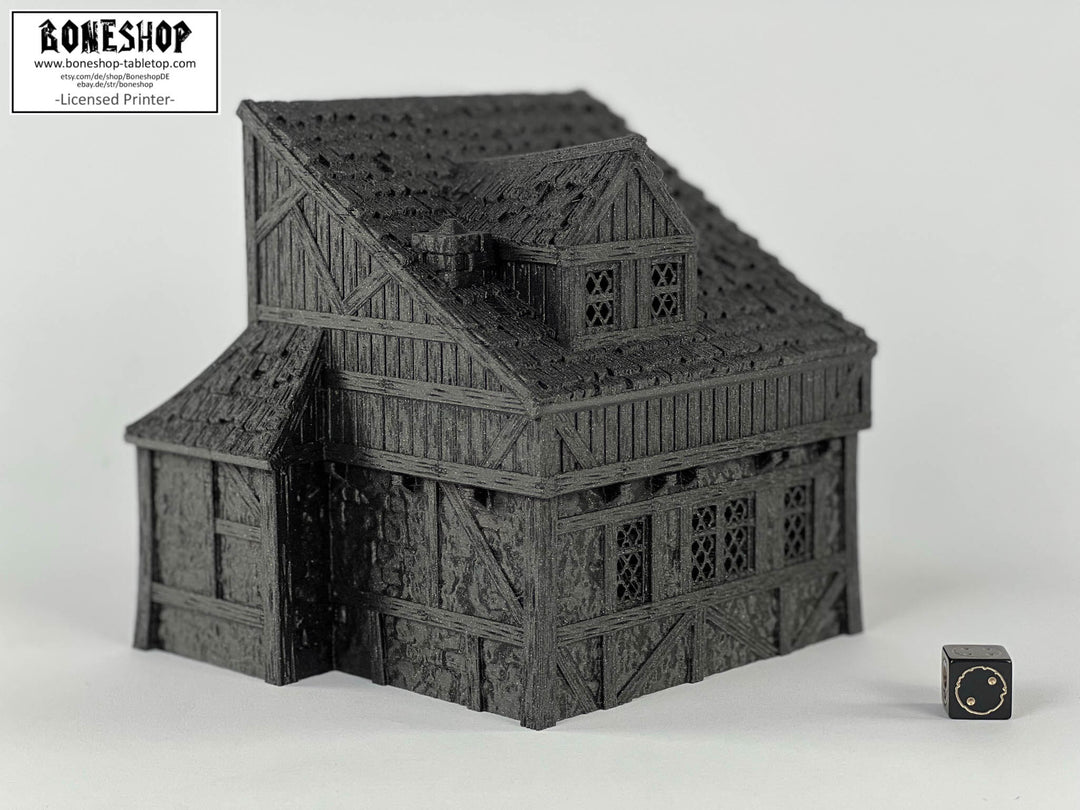 Leichheim „Civilian House 1“ 28mm-32mm | RPG | Building | Boneshop