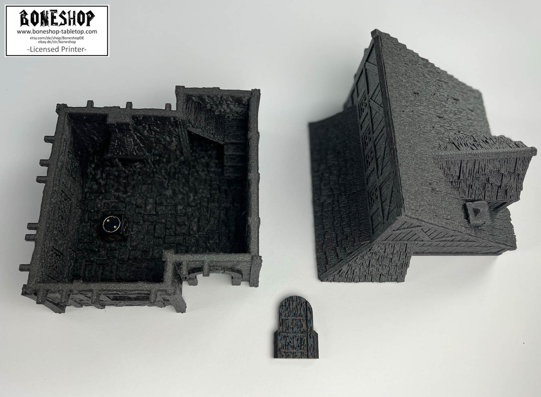 Leichheim „Civilian House 1“ 28mm-32mm | RPG | Building | Boneshop