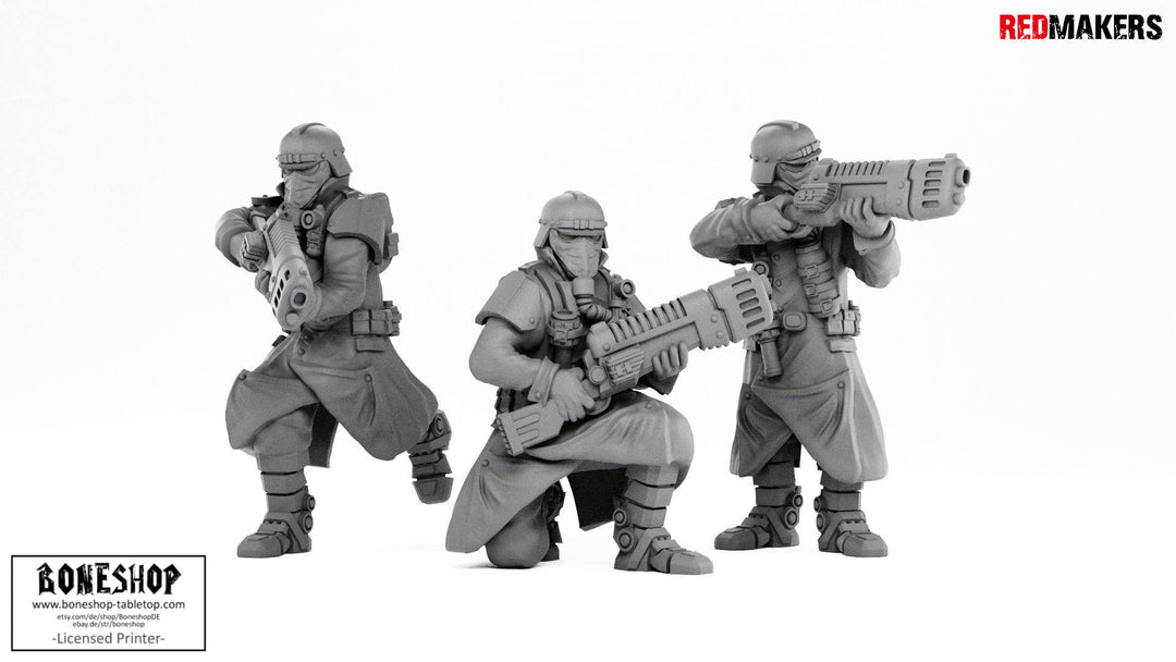 Imperial Force „Death Squad Bionic Leg - Triple pack V3" 28mm - 35mm | Boneshop