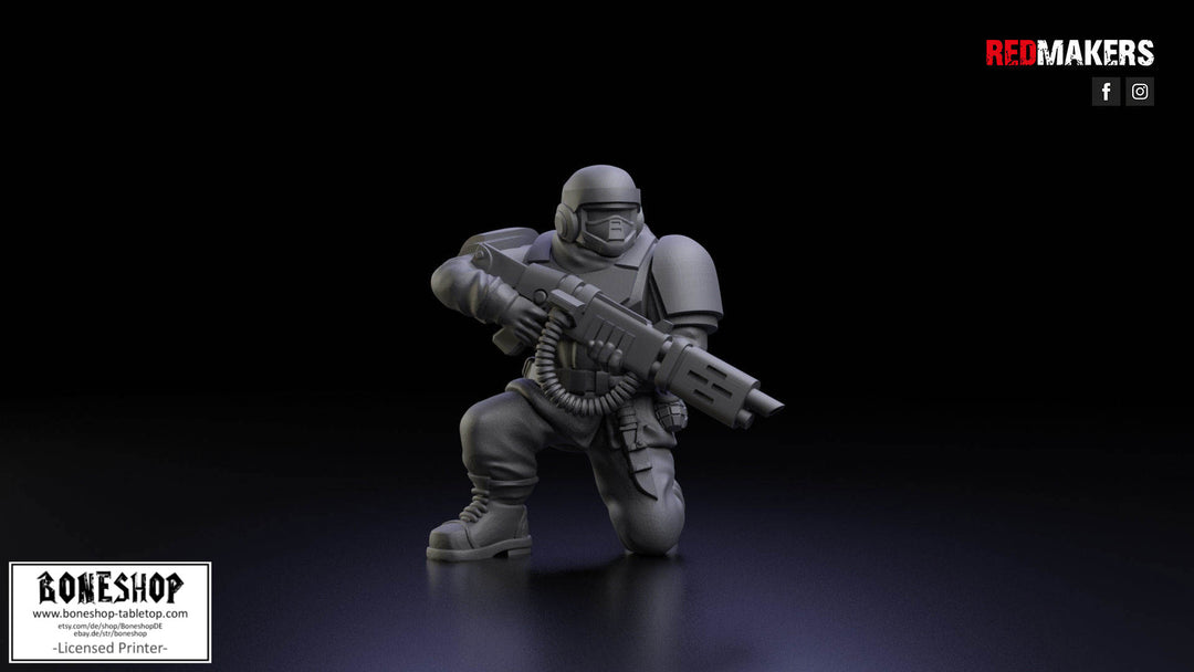 Imperial Force „Alpha Troop Soldier 7" 28mm - 35mm | RPG | Boneshop