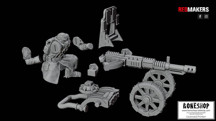 Imperial Force „Ice Warriors Heavy Support 1" 28mm - 35mm | RPG | Boneshop
