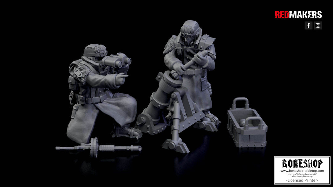 Imperial Force „Ice Warriors Heavy Support 5" 28mm - 35mm | RPG | Boneshop