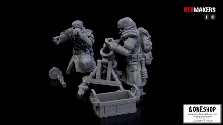 Imperial Force „Ice Warriors Heavy Support 5" 28mm - 35mm | RPG | Boneshop