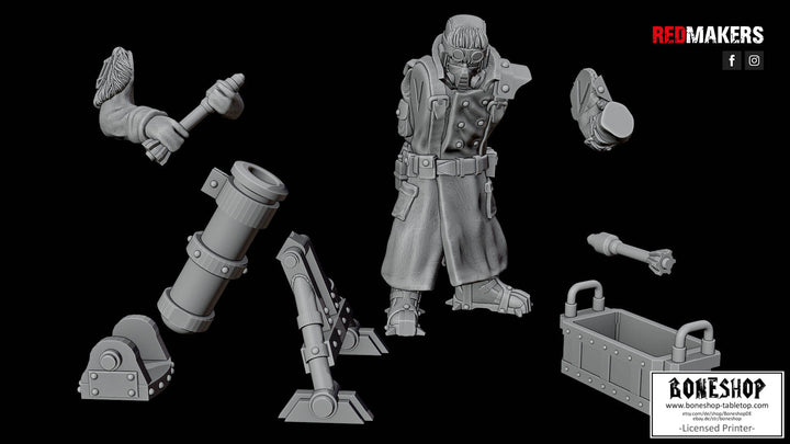 Imperial Force „Ice Warriors Heavy Support 5" 28mm - 35mm | RPG | Boneshop