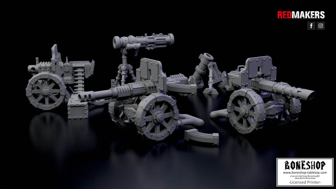 Imperial Force „Ice Warriors Heavy Support Weapon BUNDLE" 28mm - 35mm | Boneshop
