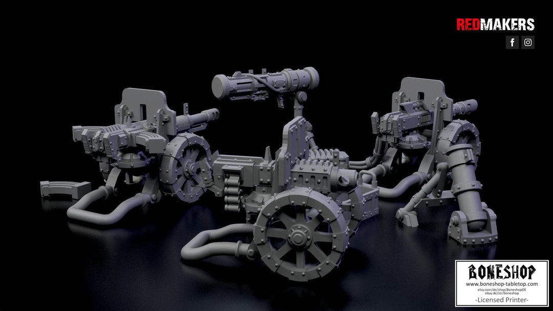 Imperial Force „Ice Warriors Heavy Support Weapon BUNDLE" 28mm - 35mm | Boneshop