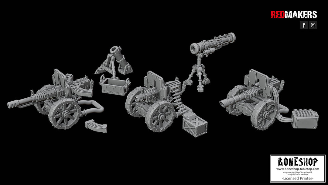 Imperial Force „Ice Warriors Heavy Support Weapon BUNDLE" 28mm - 35mm | Boneshop