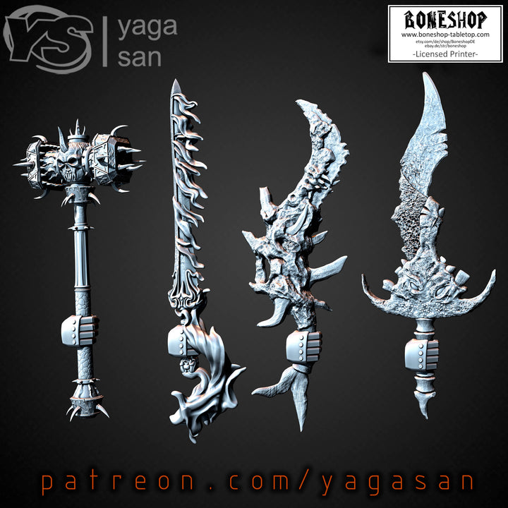 Bits „CSM Random Weapons KitBASH 3 PACK“ RPG | Tabletop | Boneshop