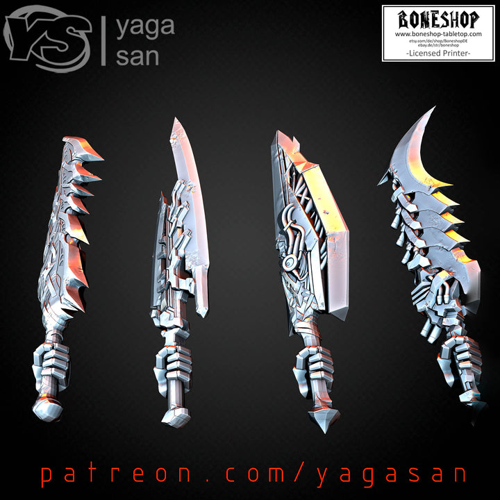 Bits „Heavy Power Swords KitBASH Pack“ RPG | Tabletop | Boneshop