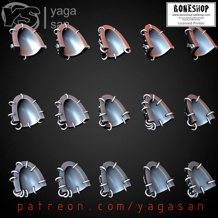 Bits „Chaos Shoulders Pad KitBASH PACK“ RPG | Tabletop | Boneshop