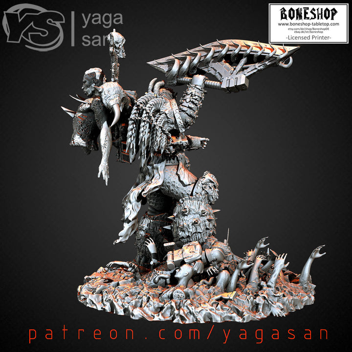 Miniatures „Blood Warrior“ 28mm-35mm | RPG | Tabletop | Boneshop