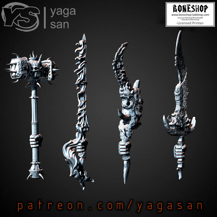 Bits „CSM Random Weapons KitBASH 3 PACK“ RPG | Tabletop | Boneshop