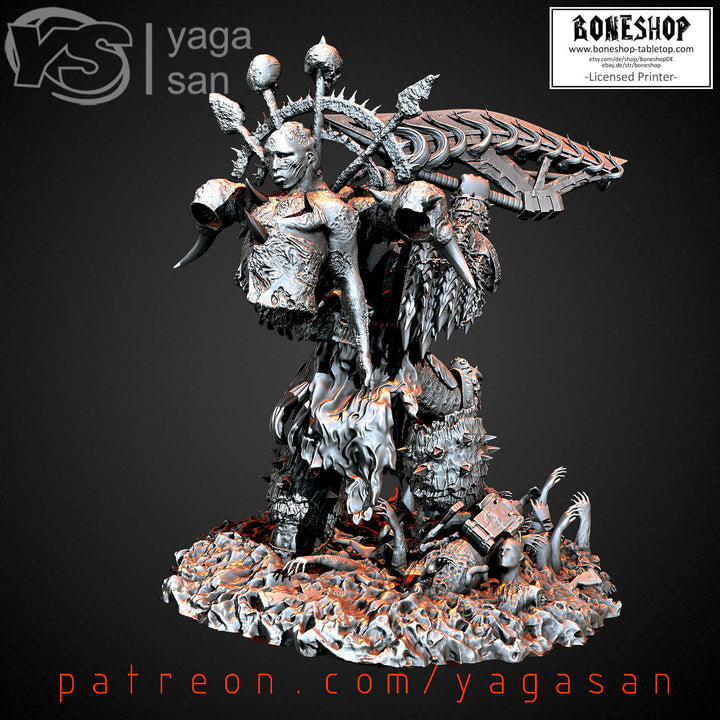 Miniatures „Blood Warrior“ 28mm-35mm | RPG | Tabletop | Boneshop