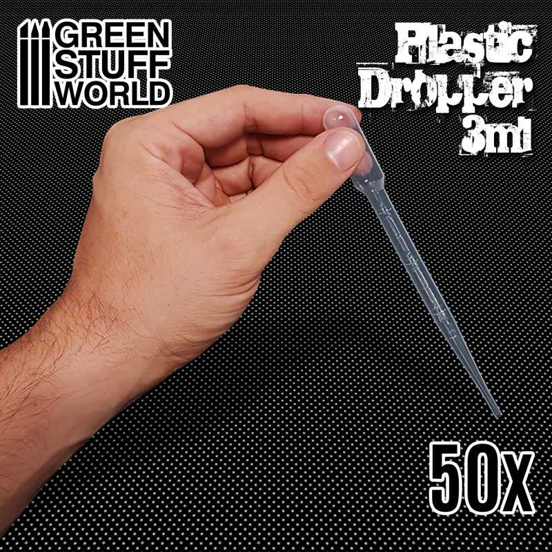 50x Airbrush lange Pipetten Set | Green Stuff World