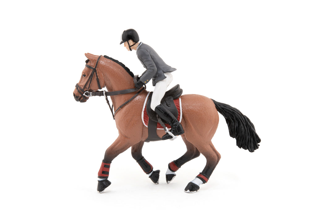 Pferde, Fohlen und Ponys : Wettkampf Pferd und Reiter 13cm (51561)