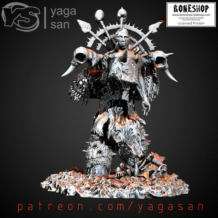 Miniatures „Blood Warrior“ 28mm-35mm | RPG | Tabletop | Boneshop
