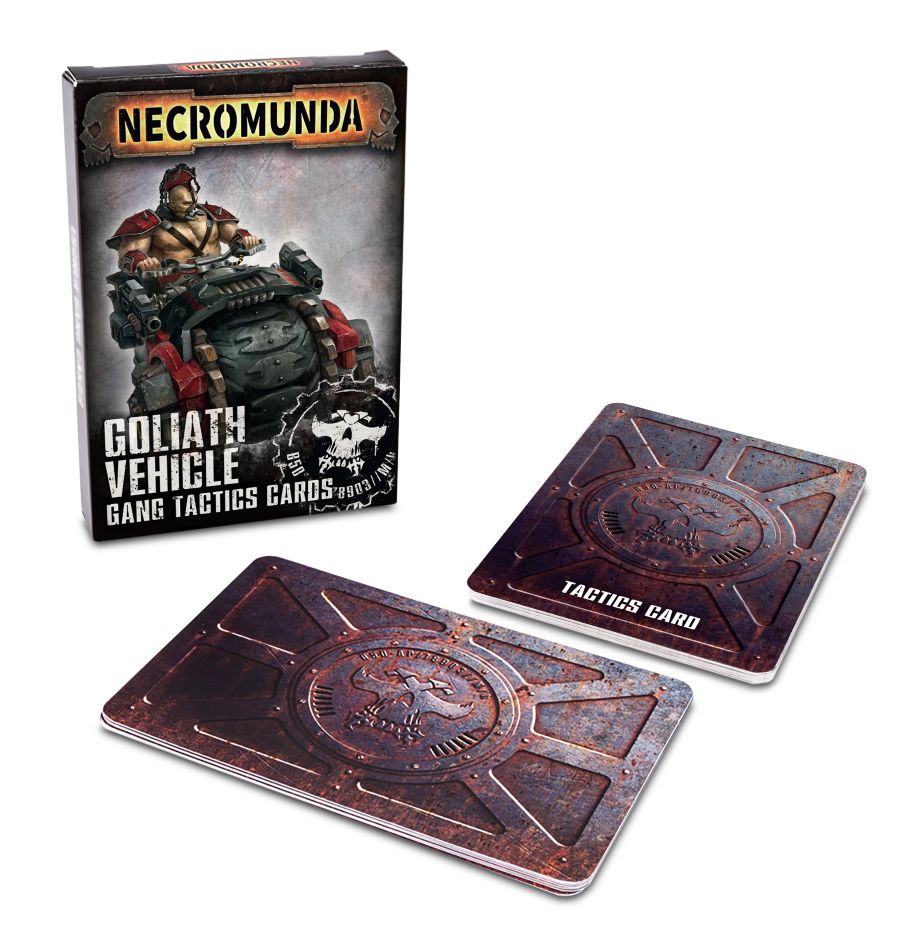 Necromunda: Goliath Vehicle Gang Tactics Cards (ENG) (301-09)