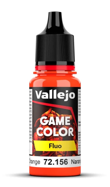 Vallejo Game Color - Fluorescent Orange 18 ml - Game Fluo