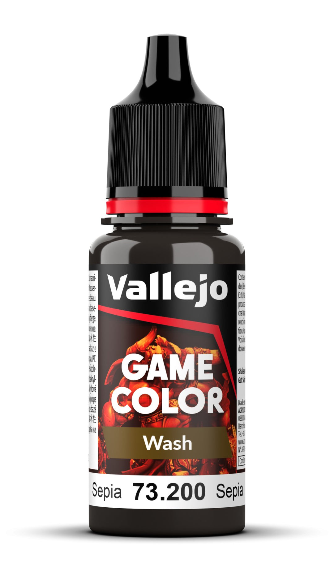 Vallejo Game Wash - Sepia 18 ml