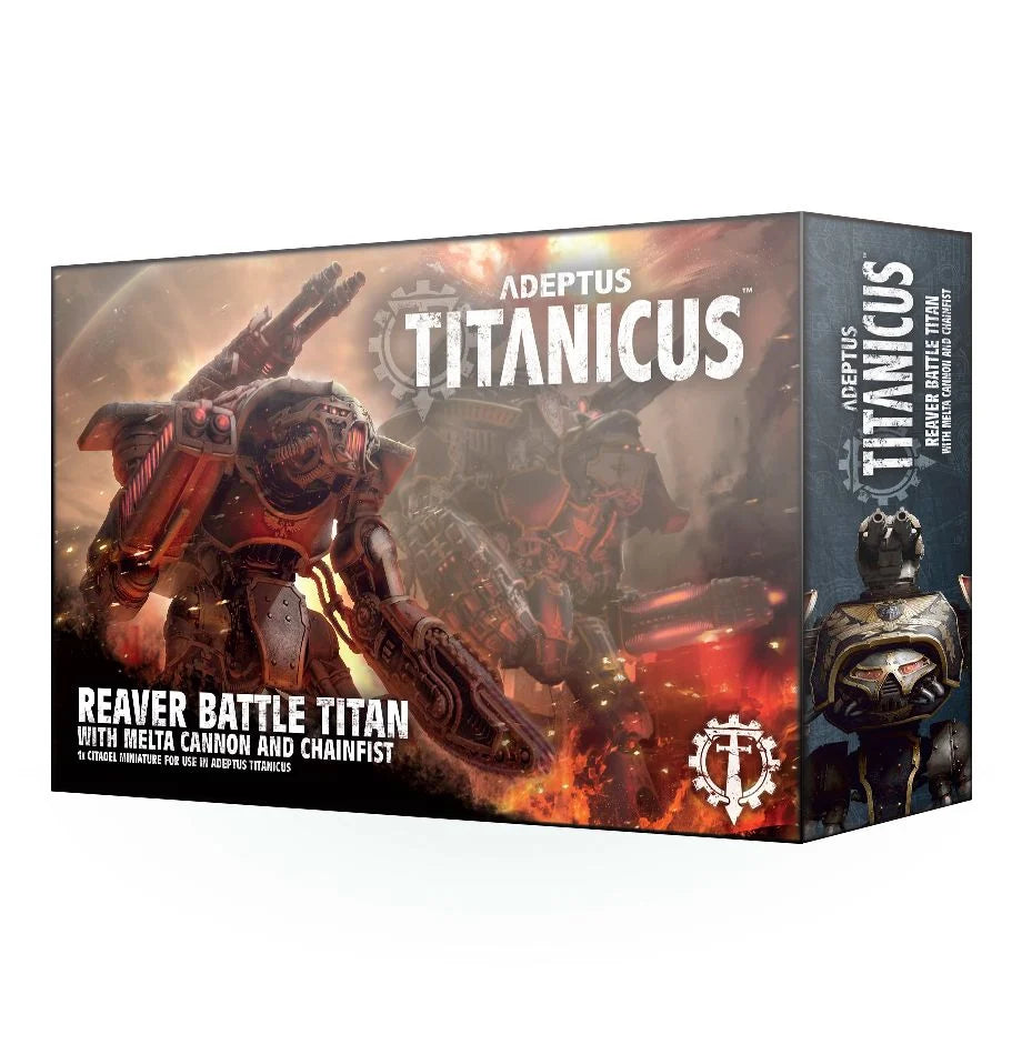 Adeptus Titanicus: Reaver Battle Titan with Melta Cannon and Chainfist (400-23)
