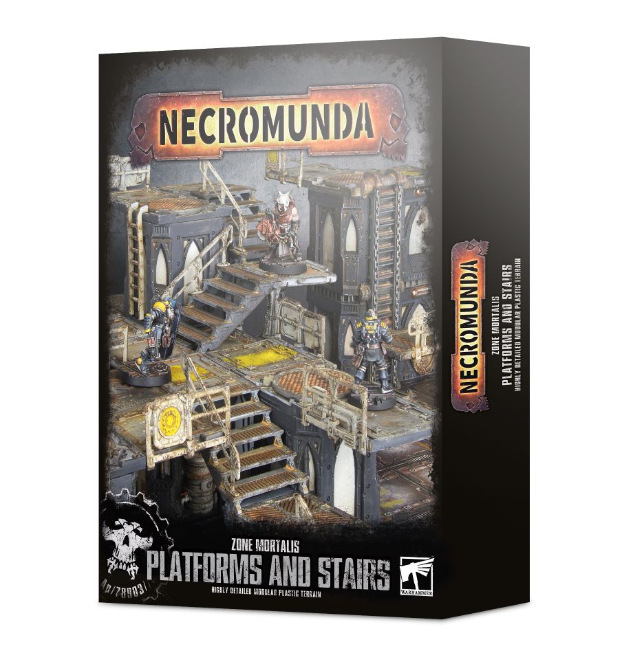 Necromunda: Zone Mortalis Platforms and Stairs (300-49)
