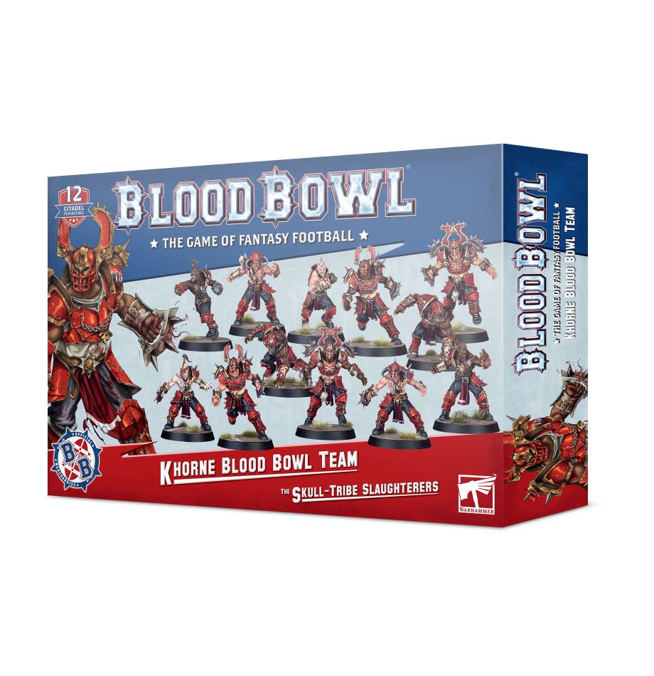 Blood Bowl: Khorne Die Skull-tribe Slaughterers (202-19)