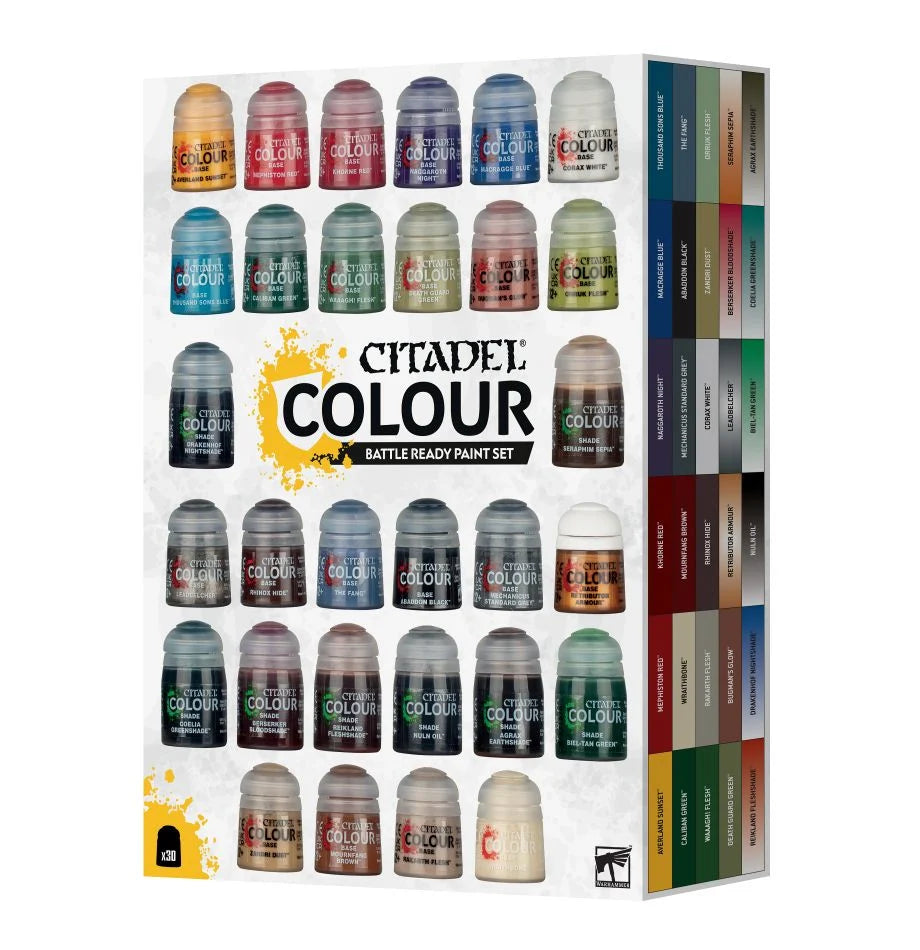 Citadel Colour: Battle Ready Paint Set (Kampfbereit- Farbset)(60-50)