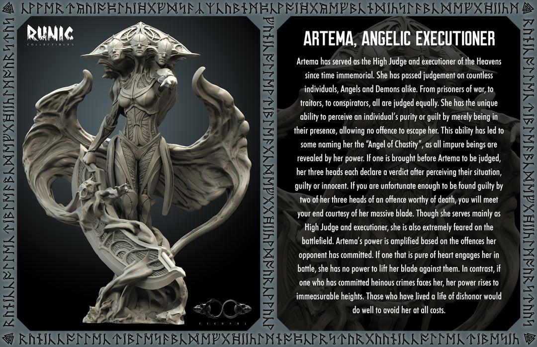 Legendary Angels „Artema Angelic Executioner“ 28mm-35mm | RPG | DnD | Boneshop
