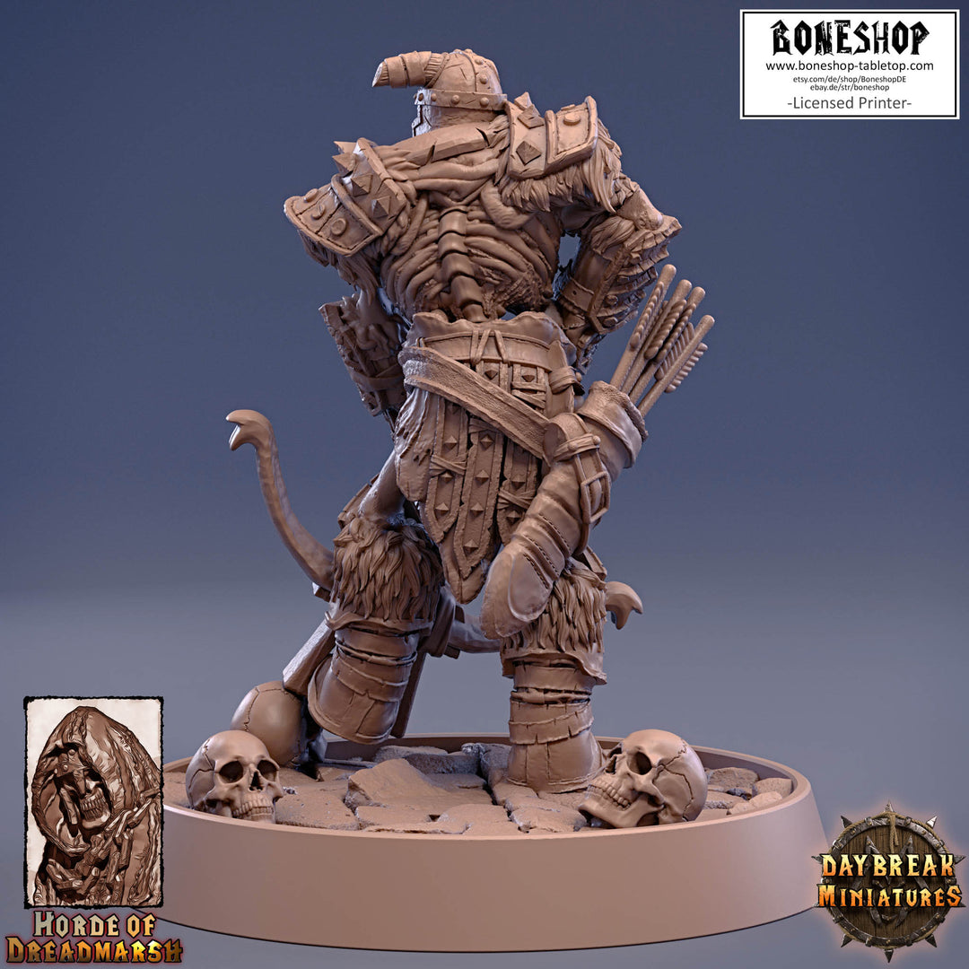 Horde of Dreadmarsh „Crossbow Officer" 28mm-35mm | DnD | RPG | Boneshop