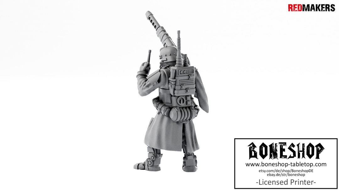 Imperial Force „Death Squad Grenadiers 10" Red Makers | 28mm - 35mm | Boneshop