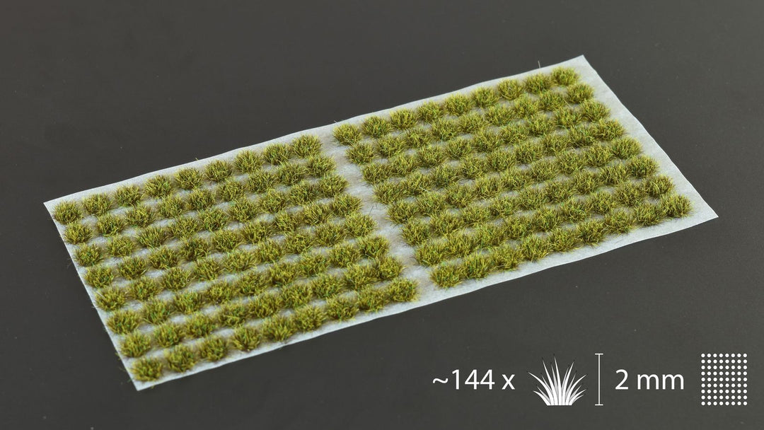 Grass Tufts : Dark Moss 2mm - Small