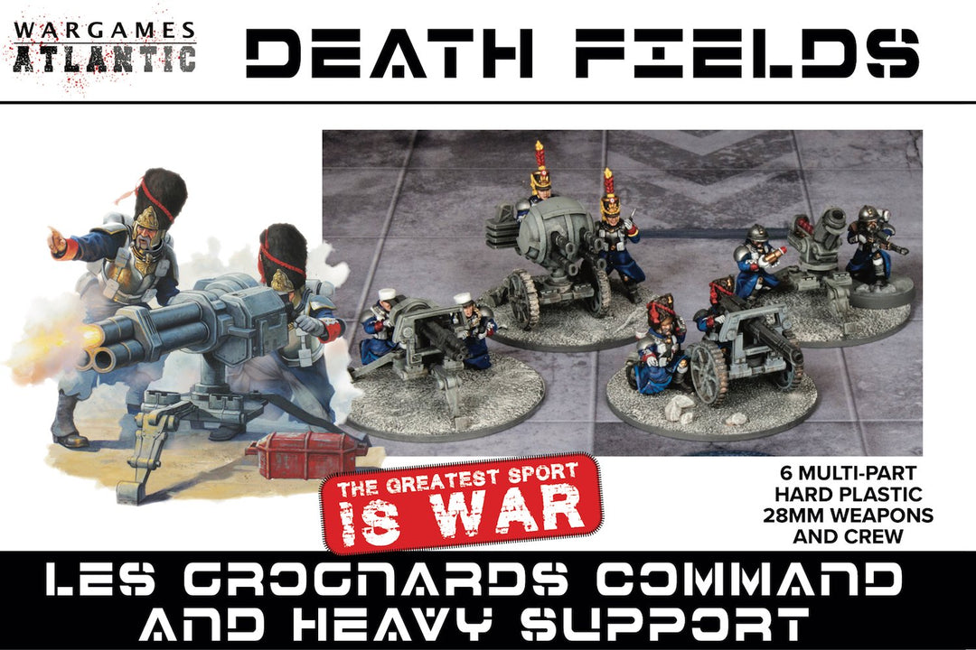 Death Fields „Les Grognards Command“ BASE-Bundle Wargames Atlantic 28mm Boneshop
