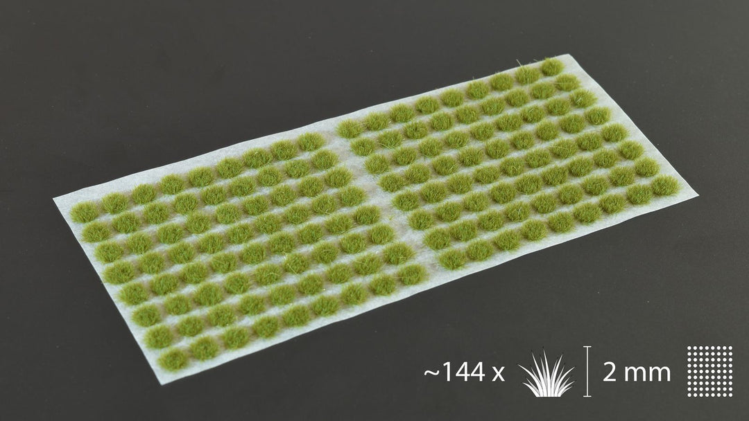 Grass Tufts : Dry Green 2mm - Small