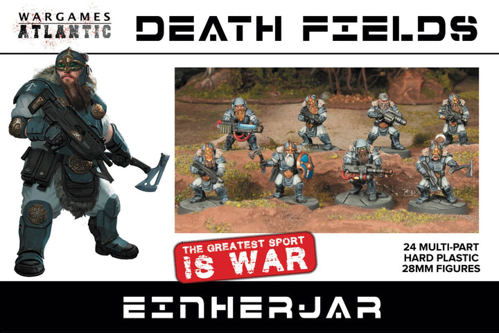 Death Fields „Einherjar“ BASE-Bundle Wargames Atlantic | 28mm | RPG | Boneshop