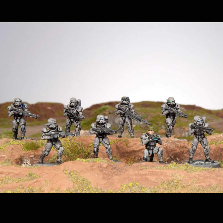 Iron-Core „Eisenkern Stormtroopers“ BASE-Bundle Wargames Atlantic |28mm Boneshop