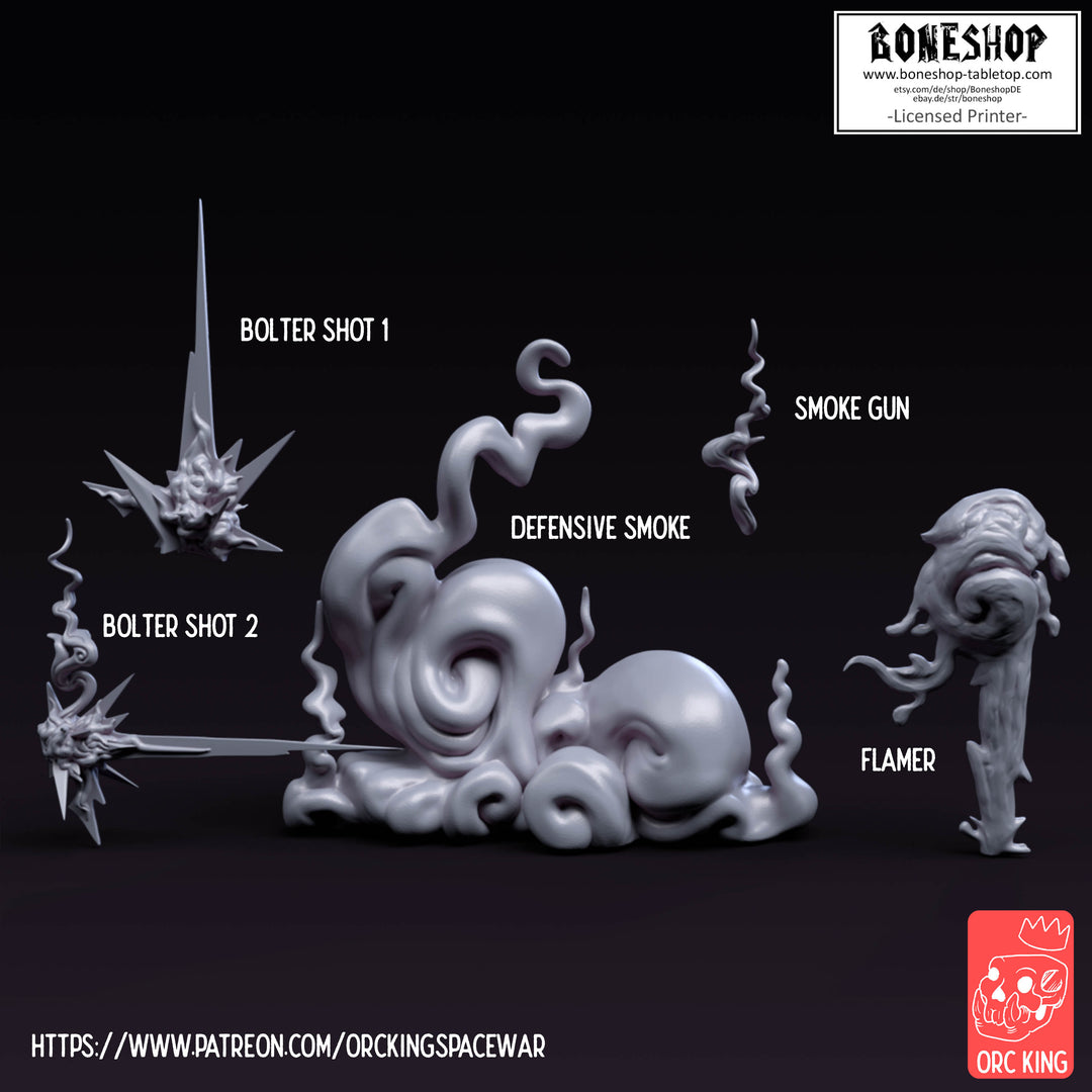 Music of Chaos „Marine Special Effects" 28mm - 32mm | RPG | Tabletop | Boneshop