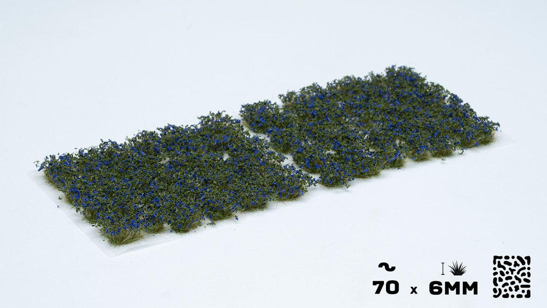 Flower Tufts : Blue Flowers - Wild