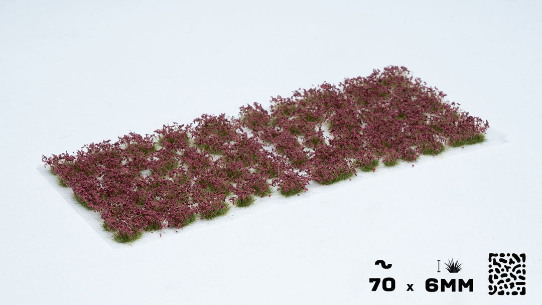 Flower Tufts : Dark Purple Flowers - Wild