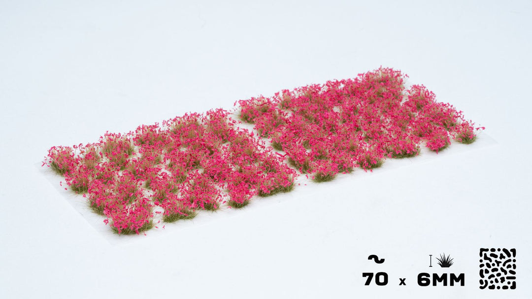 Flower Tufts : Pink Flowers - Wild